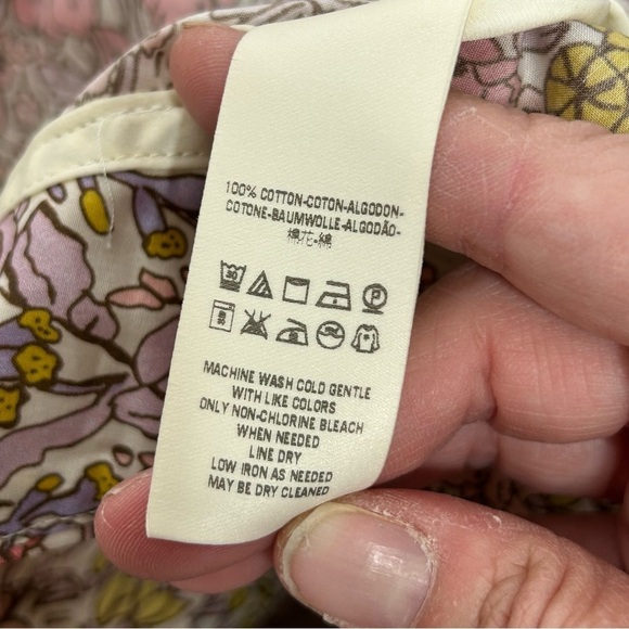 Free People Floral Mini Dress with Puff Sleeves - Picture 11 of 12